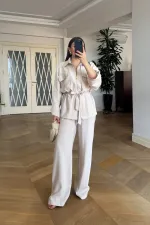 Modal Blend Jacket and Pants Women's Suit Modal Blend Jacket and Pants Women's Suit