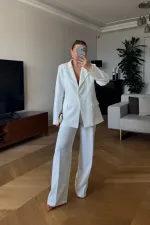 Tek Düğmeli Kadın Ceket