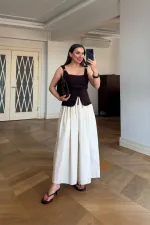 Kare Yaka Askılı Büstiyer