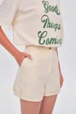 Oversize Baskılı Kısa Kollu Kadın Tişört %100 Pamuk