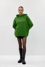 Basic Hooded Women's Sweatshirt
