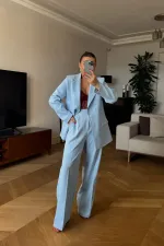 Yüksek Bel Palazzo Kadın Pantolon