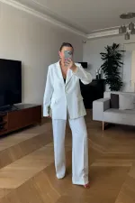 Tek Düğmeli Kadın Ceket