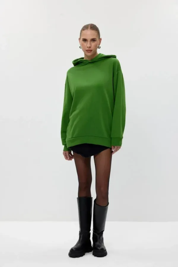 Basic Hooded Women's Sweatshirt