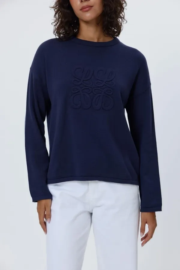 Bisiklet Yaka Basic Düşük Omuz Triko Kadın Kazak