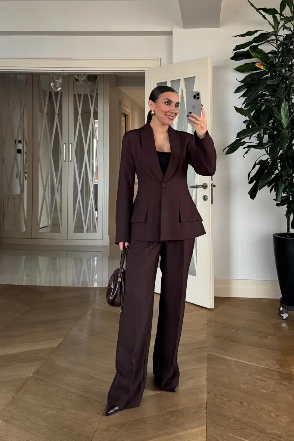 Şal Yaka Blazer Kadın Ceket