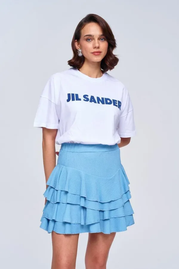 Volanlı Mini Kadın Etek