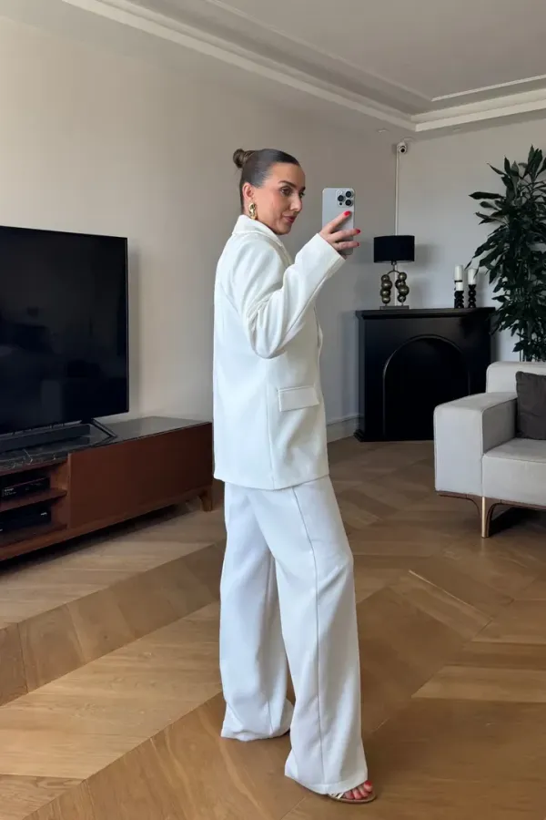 Tek Düğmeli Kadın Ceket