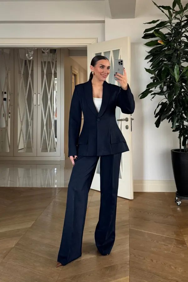 Şal Yaka Blazer Kadın Ceket