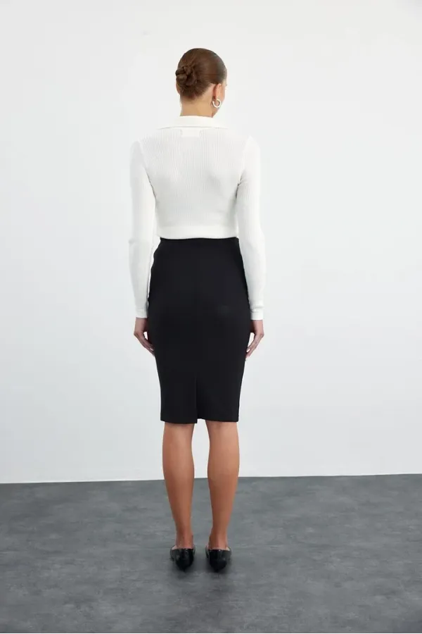 Midi Boy Fitilli Kalem Etek