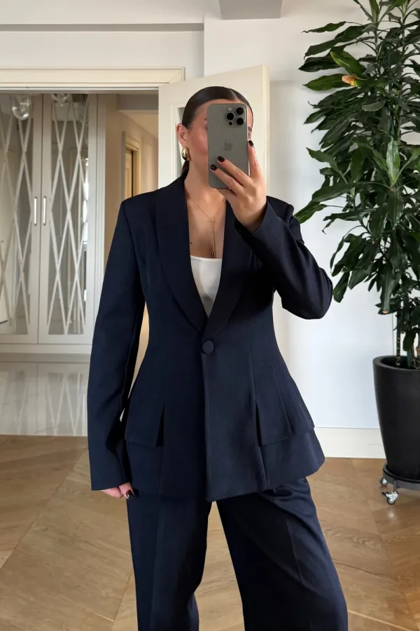 Şal Yaka Blazer Kadın Ceket