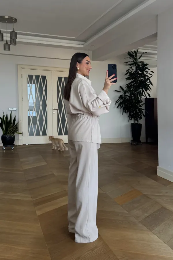 Modal Blend Jacket and Pants Women's Suit Modal Blend Jacket and Pants Women's Suit