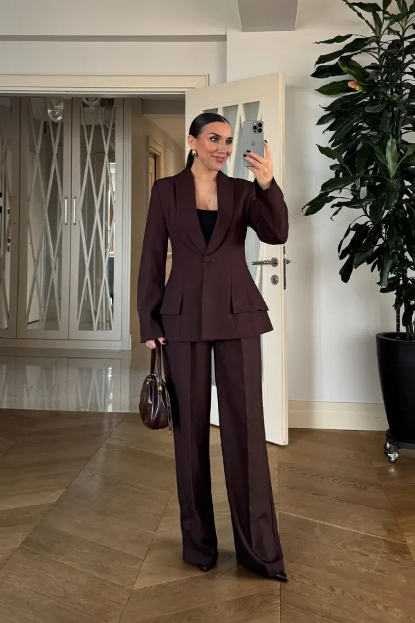 Şal Yaka Blazer Kadın Ceket