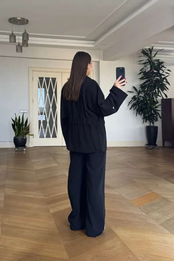 Modal Blend Jacket and Pants Women's Suit Modal Blend Jacket and Pants Women's Suit