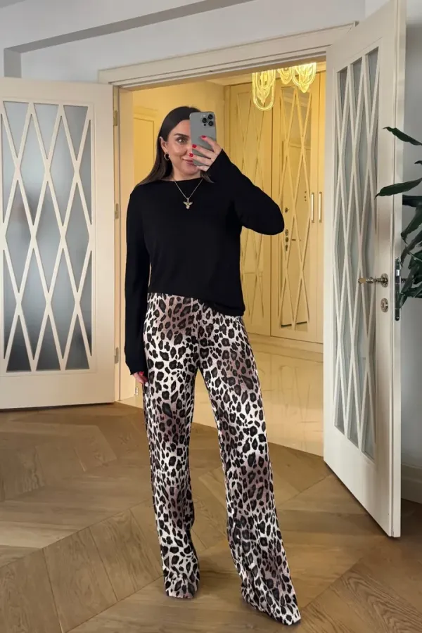 Bisiklet Yaka Basic İnce Triko Kadın Kazak