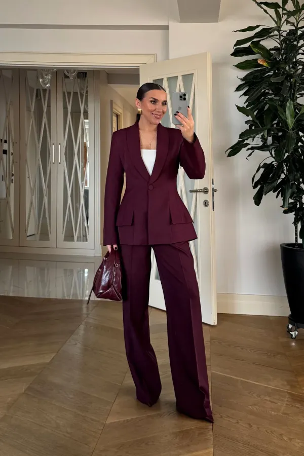 Şal Yaka Blazer Kadın Ceket