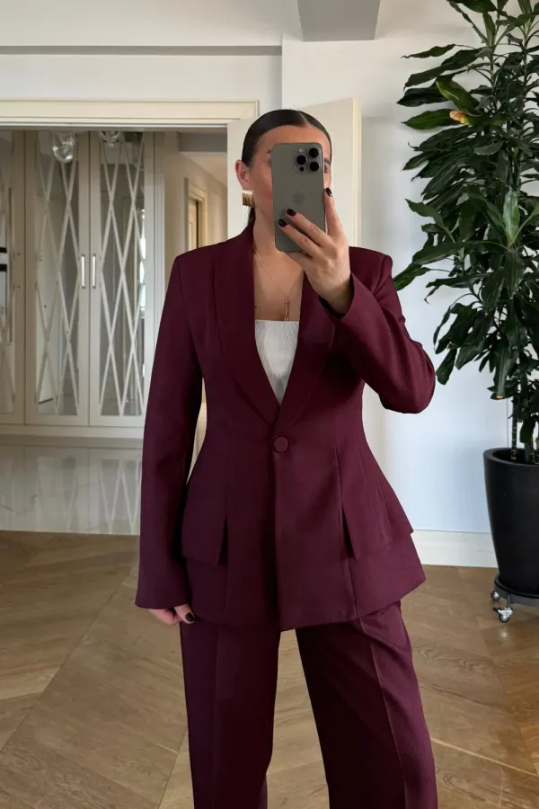 Şal Yaka Blazer Kadın Ceket