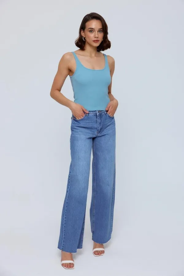 Basic Fitilli Kadın Atlet