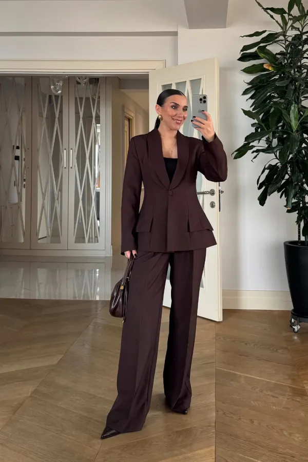 Şal Yaka Blazer Kadın Ceket