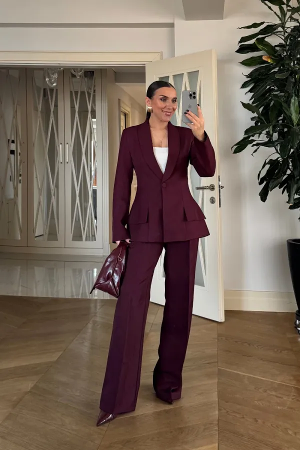 Şal Yaka Blazer Kadın Ceket