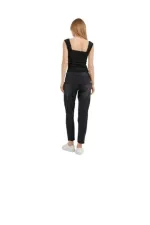 Women's Sleeveless Blouse with Lace Detail and Neckline