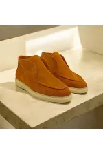 Drop Tan Suede Women's Boots