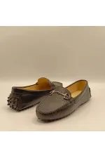 Diana Black Leather Casual Women's Shoes