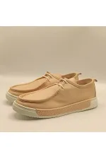 Emma Pudra Deri Kadın Casual  Ayakkabı