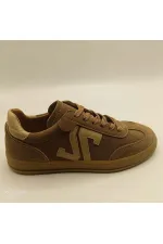 Baskets en daim pour femme Elio Sigaro – Cuir véritable, Nouvelle collection automne/hiver