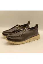 Monica Siyah Deri Kadın Casual Ayakkabı