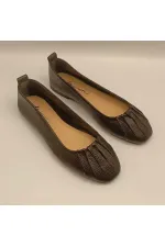 Ballerines Gale en cuir noir