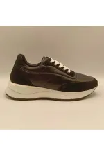 Ametist Collection Como Black Women's Leather Sneakers – Stylish & Comfortable Design