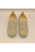 Adara Beige Women's Athletic Shoes – Comfortable & Lightweight Design