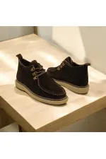 Bianca Siyah Süet Kadın Bot