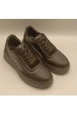 Baskets en cuir noir Lena pour femme, une exclusivité Ametist – Un confort optimal en toutes saisons