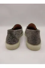 Davina Gri Baskılı Hakiki Deri Günlük Ayakkabı – 37 Numara (Son Ürün, İndirimli)