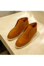 Drop Tan Suede Women's Boots