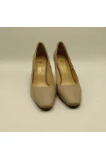 Chaussures pour femmes Beatriz en cuir de vison à talon triangulaire