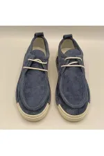 Emma Mavi Süet Günlük Kadın Ayakkabı