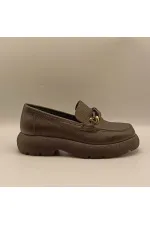 Anatolia Siyah Deri Kadın Günlük Ayakkabı