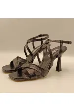 Marla Black Heeled Sandals