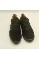 Elio Siyah Süet Kadın Sneaker – Gerçek Deri, Yeni Sezon Sonbahar/Kış