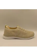 Adara Beige Women's Athletic Shoes – Comfortable & Lightweight Design