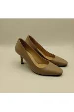 Chaussures pour femmes Beatriz en cuir de vison à talon triangulaire