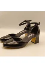 Chaussures à talons compensés noirs Matilda