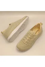 Adara Beige Women's Athletic Shoes – Comfortable & Lightweight Design