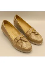 Lexi Beige Casual Women's Shoes | Genuine Leather, Comfortable Sole | Handcrafted