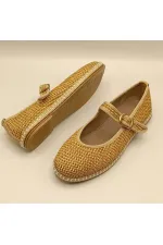 Ballerines naturelles Lotus