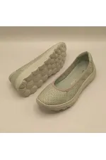 Adela Turquoise Leather Casual Women's Shoes