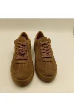 Baskets en daim pour femme Elio Sigaro – Cuir véritable, Nouvelle collection automne/hiver